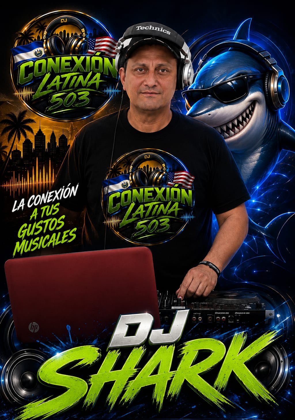DJ Shark, integrante de Conexión Latina 503